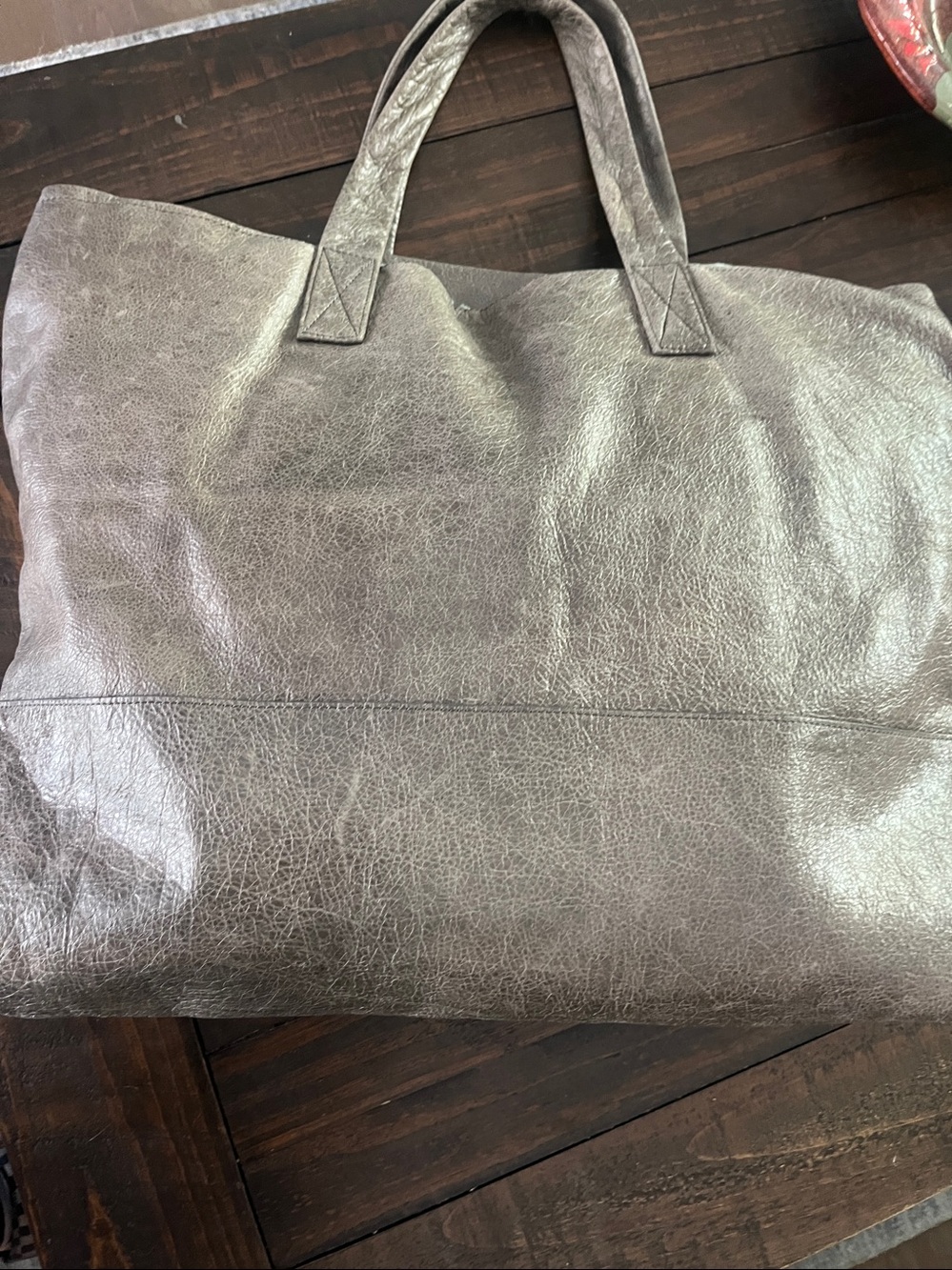 Vintage Juicy Couture For Nice Girls Who Like Stuff Leather Tote -Large-💥Rare - Picture 6 of 16